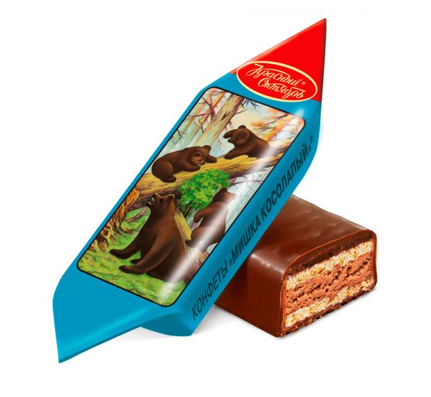 

Конфеты шоколадные Мишка Косолапый Красный Октябрь вес