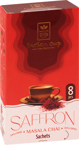 

Чай Indian Cup Шафран Масала растворимый 8 пакетиков 160 г