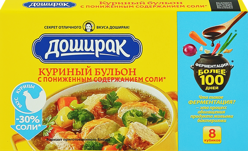 

Куриный бульон Доширак 80 г