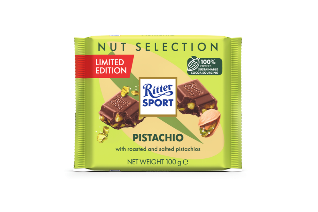 

Шоколад Ritter Sport молочный Фисташка 100 г