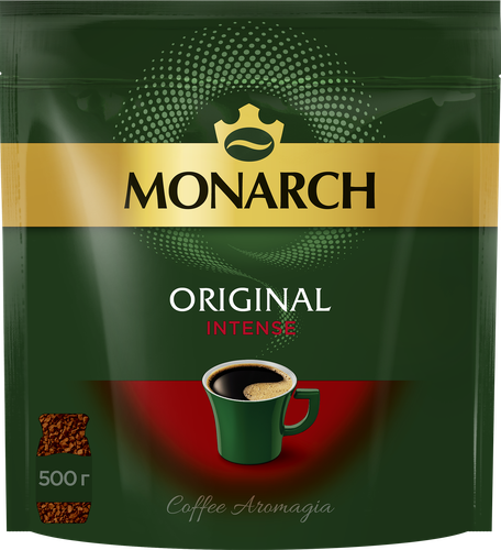 

Кофе Jacobs Monarch Intense натуральный сублимированный 500 г