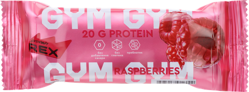 

Батончик протеиновый ProteinRex Gym малина-йогурт 60 г