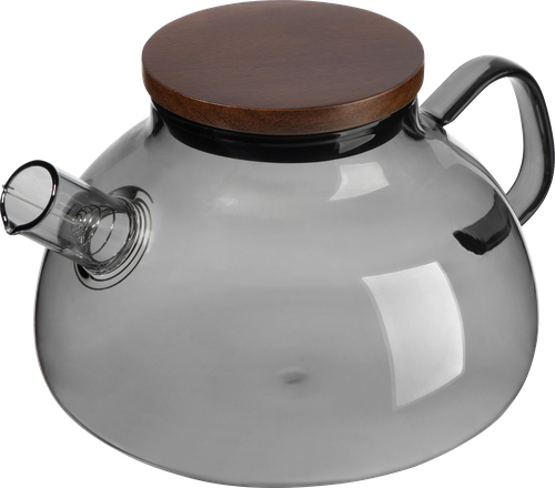 

Чайник заварочный Leonord Aroma di Fiore с темной деревянной крышкой 1 л, Арт. 910146