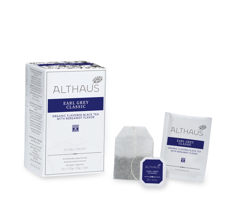 

Чай чёрный Althaus Royal Earl Grey ароматизированный 20 шт. 35 г