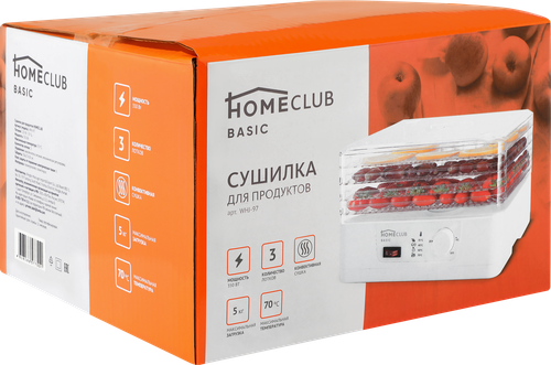 

Сушилка для продуктов HOMECLUB 30x27см, 3 уровня, Арт. WHJ-97