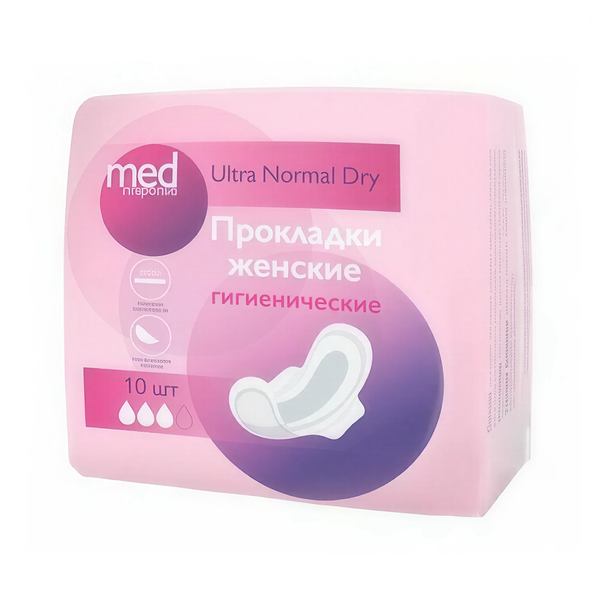 Прокладки Medresponse ультра нормал 10 шт.