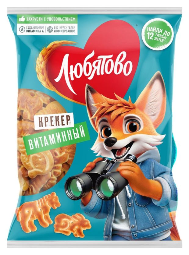 

Крекер Любятово Витаминный 300 г