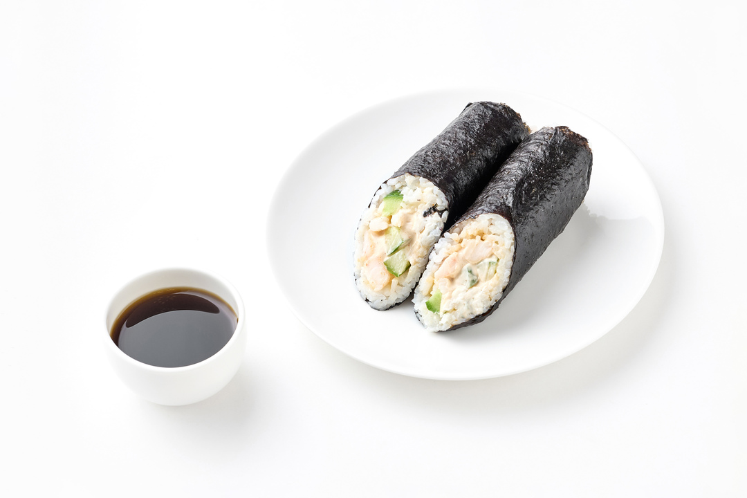 

Ролл нори ВкусВилл с креветкой и огурцом 205 г