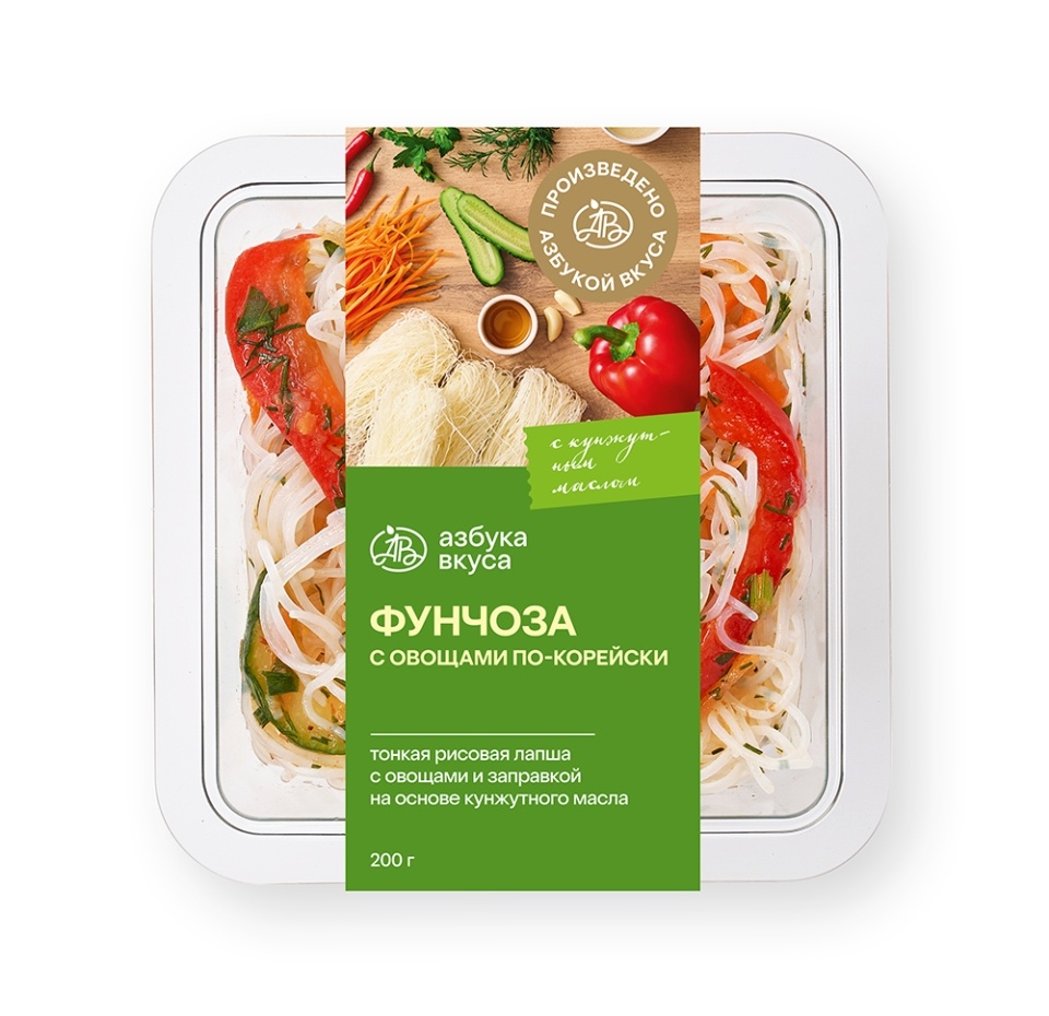 

Фунчоза Уже Готово с овощами по-корейски 200 г