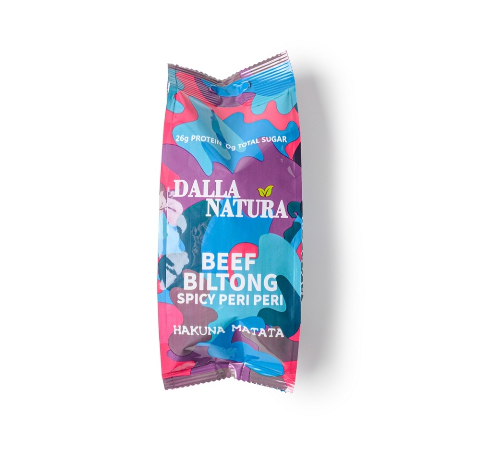 

Снэки Dalla Natura Biltong Spicy Peri Peri сыровяленые из говядины 28 г