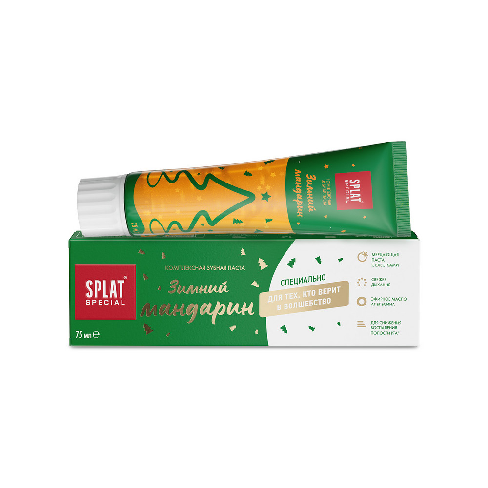 

Зубная паста Splat Special Зимний мандарин 75 мл