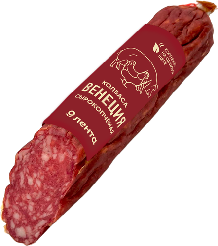 

Колбаса Лента Венеция сырокопченая 200 г