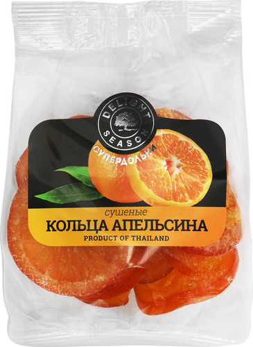 

Кольца апельсиновые сушеные 150 г