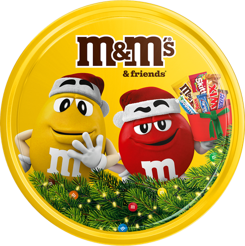 

Набор подарочный M&M's жестяная банка 311 г