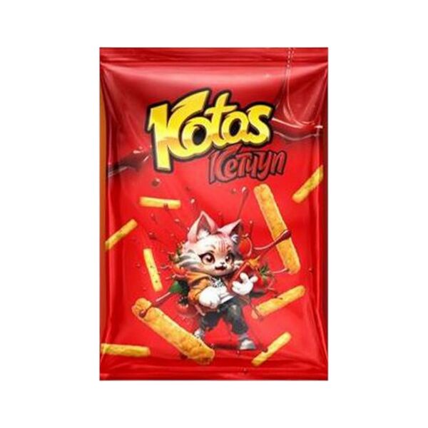Снеки Kotas кукурузные палочки со вк Кетчуп 85г