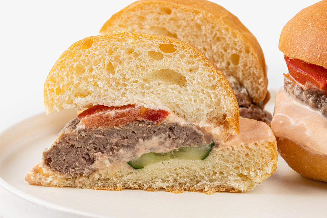 

Мини-бургеры ВкусВилл с котлетой из говядины 2 шт. 160 г