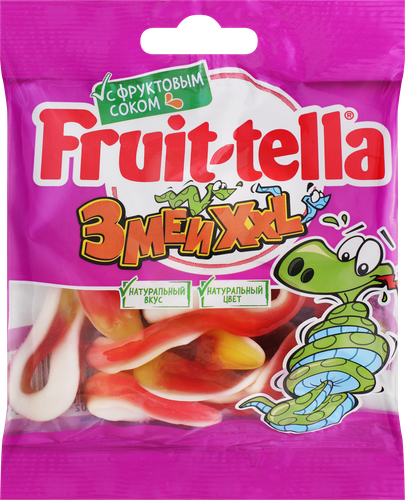 

Мармелад жевательный Fruittella Змеи XXL 70 г