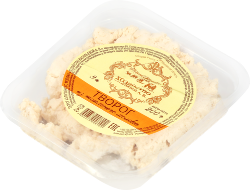 

Творог Хозяйство Васильевой А.В. из топленого молока 9% 200 г