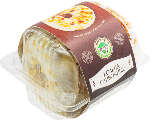 

Кольца сливочные Домашняя еда от Кузьмича 240 г