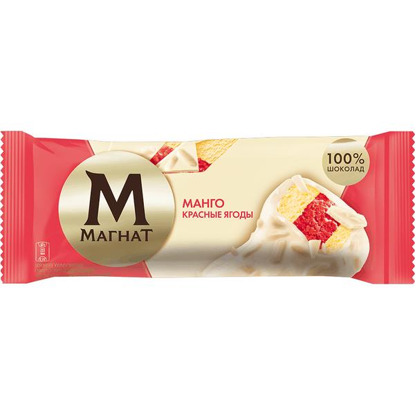 

Эскимо Магнат Манго и красные ягоды в белом шоколаде 67 г