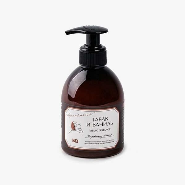Мыло жидкое парфюмированное Табак и ваниль, 300 мл