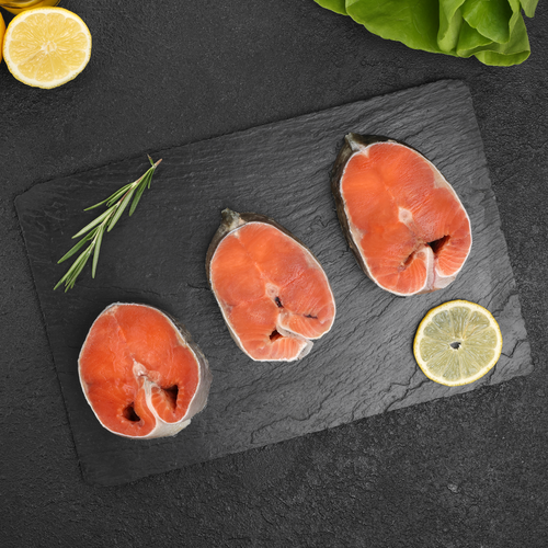 

Кета Лента Fresh стейк из замороженного сырья вес