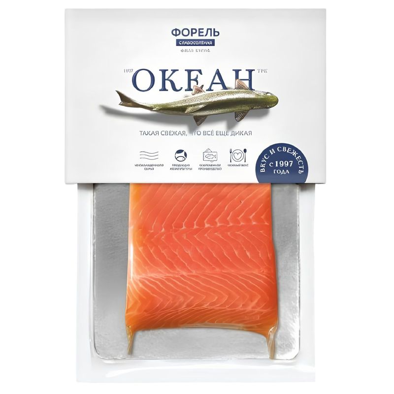 

Форель Океан радужная слабосоленая филе-кусок 150 г