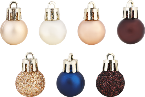 

Набор елочных шаров Homeclub 2 см 30 шт.