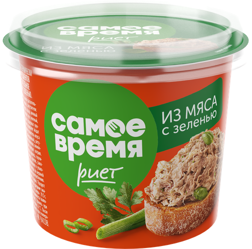 

Риет Самое время с зеленью 150 г