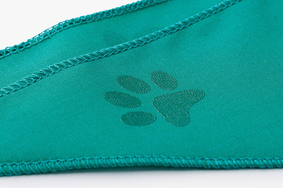 

Бандана ВкусВилл для собак зеленая со светоотражающими элементами