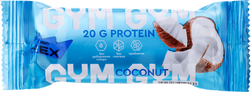 

Батончик протеиновый ProteinRex Gym кокос 60 г