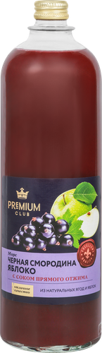 

Морс Premium Club Черносмородиново-яблочный 1 л