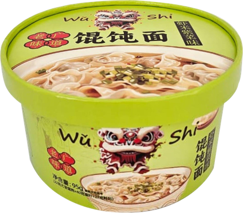 

Суп-лапша Wu Shi с вонтонами Креветки и морские водоросли 95 г