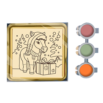 

Набор шоколада Конфаэль Раскраска малая новогодняя 45 г