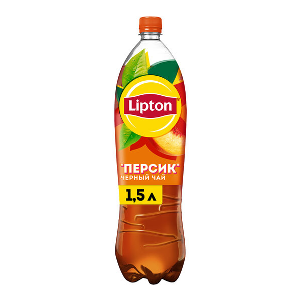 Холодный чай Lipton Персик 1.5 л