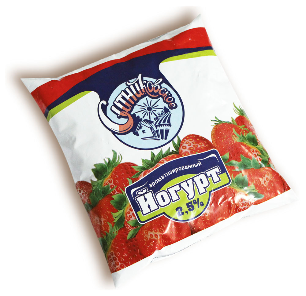 

Йогурт Ситниковское Клубника питьевой молочный 2.5% 500 мл