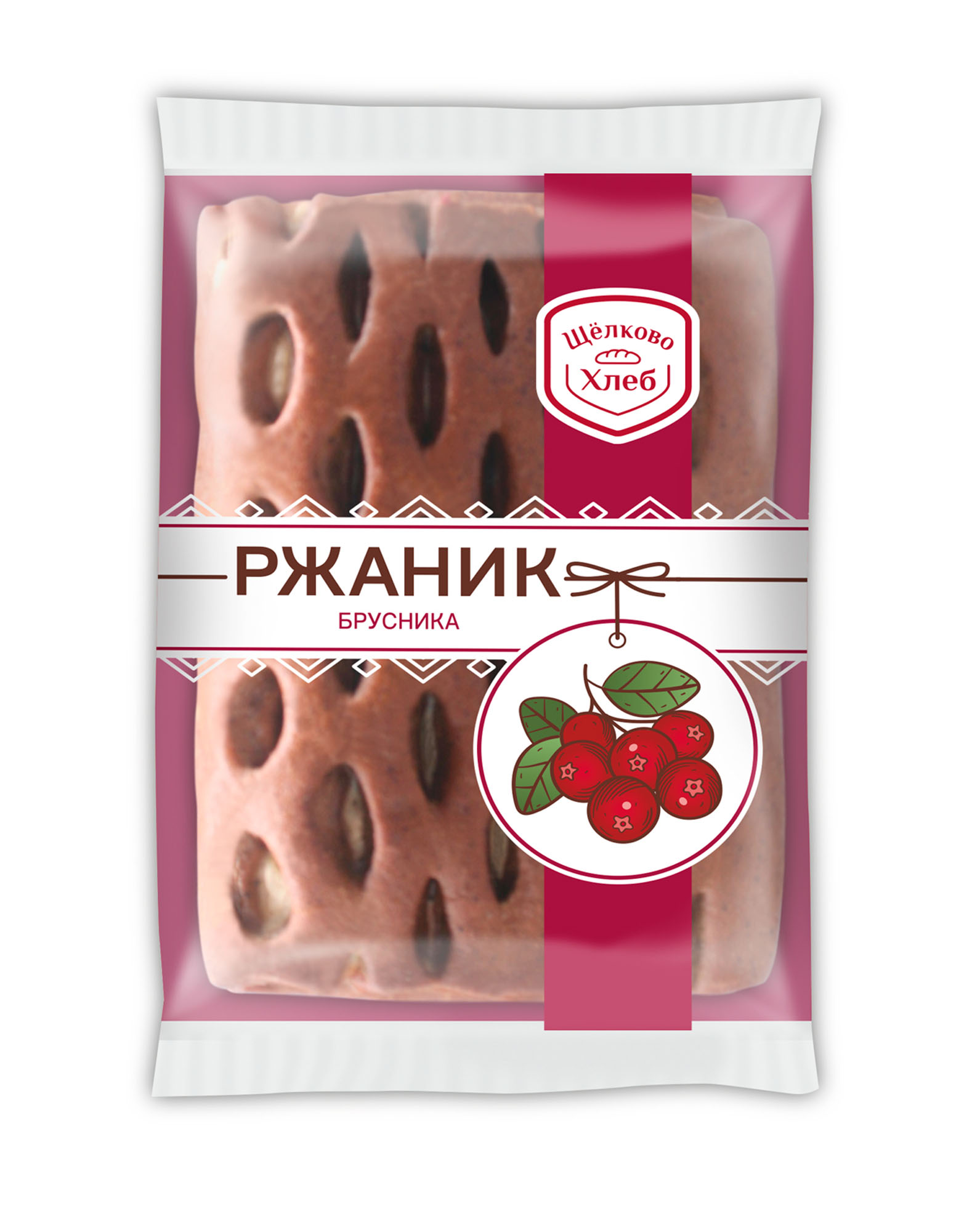 

Ржаник ЩёлковоХлеб с брусникой 80 г