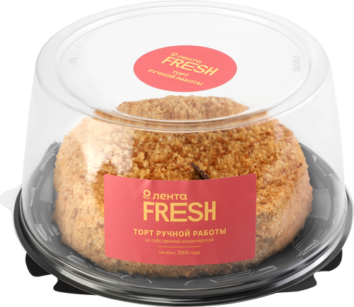 

Торт Лента Fresh Медовик с вареной сгущенкой 600 г