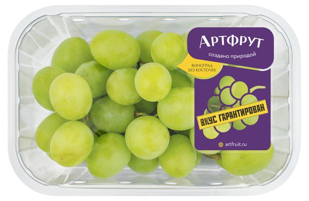 

Виноград Artfruit без косточек белый 500 г