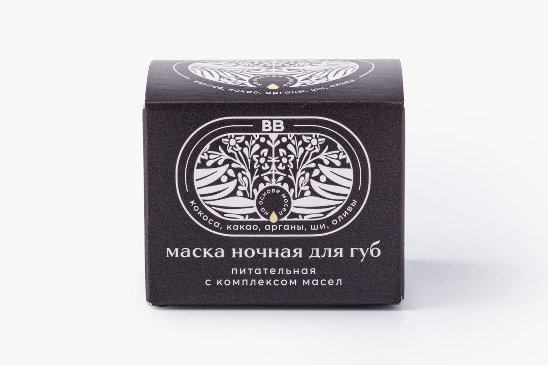

Маска ВкусВилл ночная для губ питательная с комплексом масел 15 г