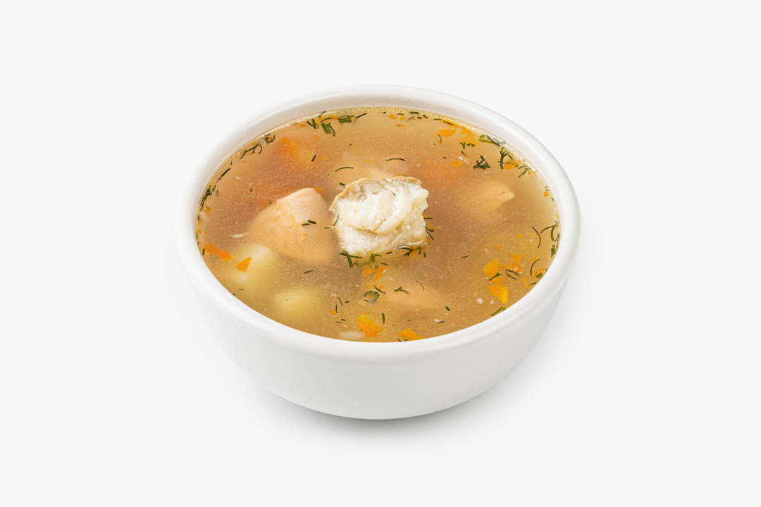 

Суп "Уха" с горбушей, судаком, палтусом, 270 г