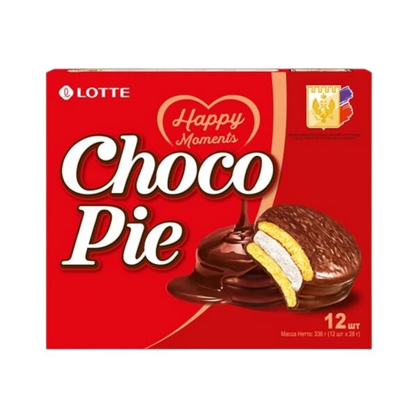 Конд изд мучное в глаз ЛОТТЕ ЧОКОПАЙ LOTTE CHOCOPIE 336г