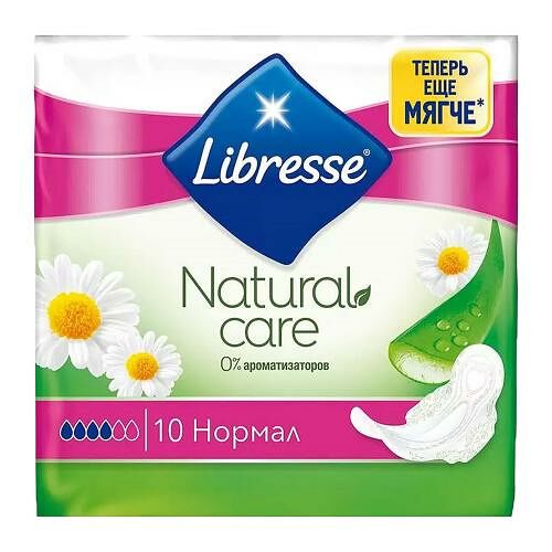 Прокладки гигиенические Libretta Нормал Экстра алоэ 10 шт.