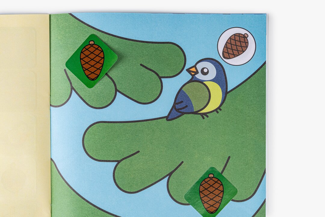 

Приклей, малыш! Скрип! Зима в лесу. Феникс-Премьер