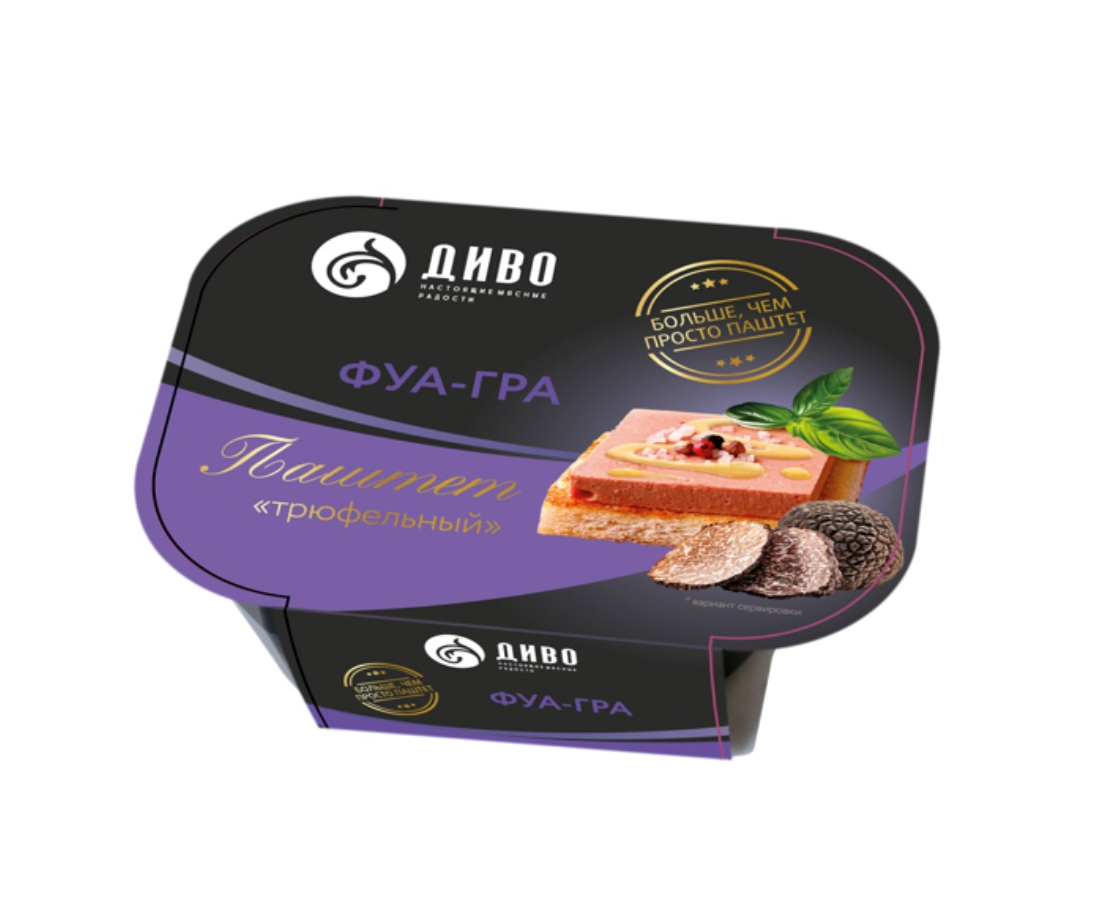 

Паштет Диво фуа-гра трюфельный, 150 г