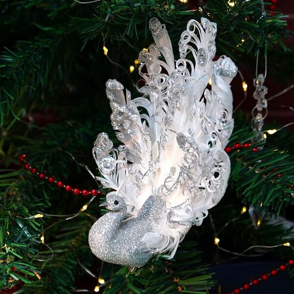 Украшение ёлочное на клипсе 