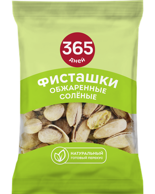 Фисташки 365 дней жареные соленые 60 г
