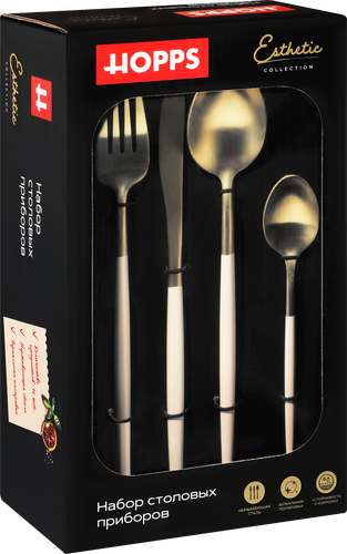 

Набор столовых приборов Hopps Esthetic HZX-4274 16 предметов