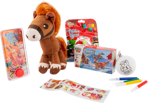 

Набор игровой Лента Новогодние подарки 10 в 1 арт. 42630