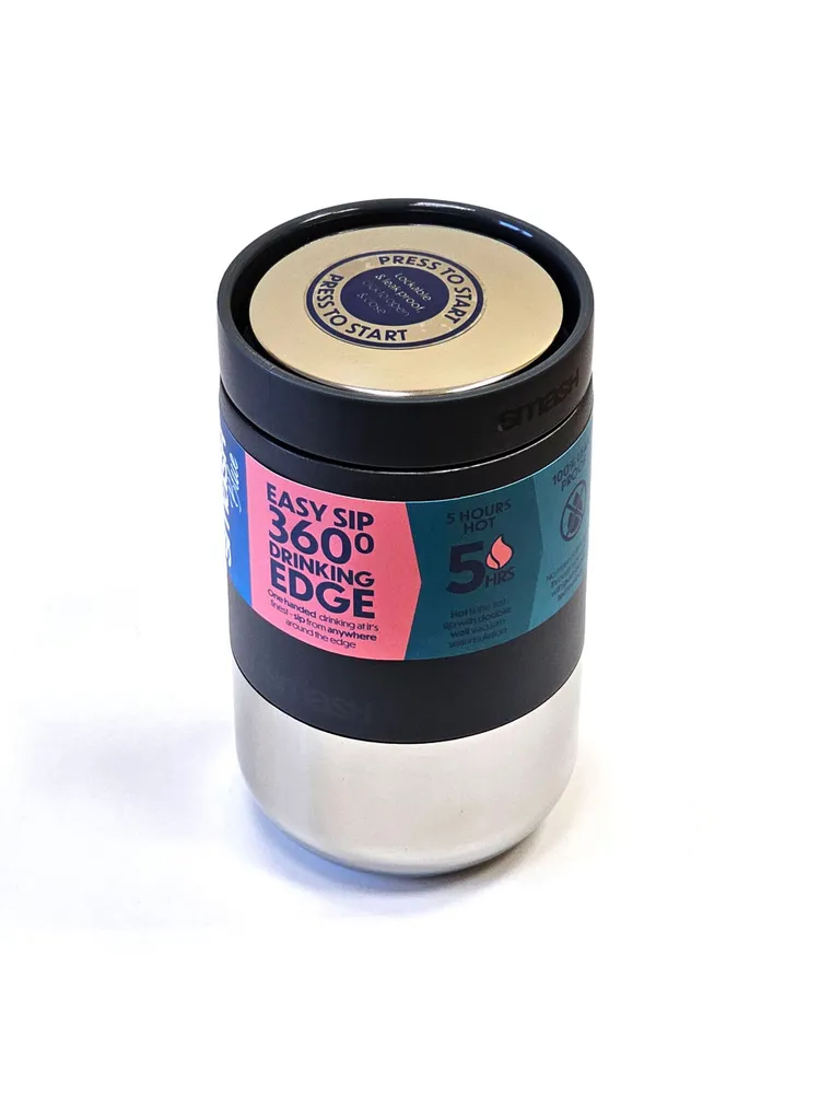 

Стальной термостакан Smash для кофе с вакуумной изоляцией, 236 мл, Китай